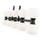Z-Lite Artemis Linear Chandelier, 10-Light, 5 In.W x 40 In.L x 12.75 In.H, Matte Black/Matte Opal 494-10L-MB - alternate 6